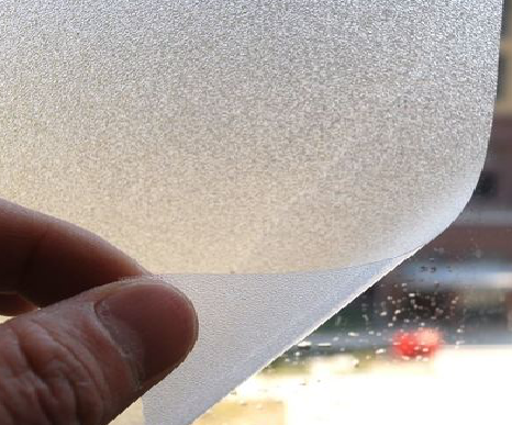 修水玻璃门外面粘广告用什么材料好？