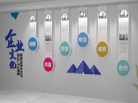 修水企业文化墙需要传递什么办公文化？