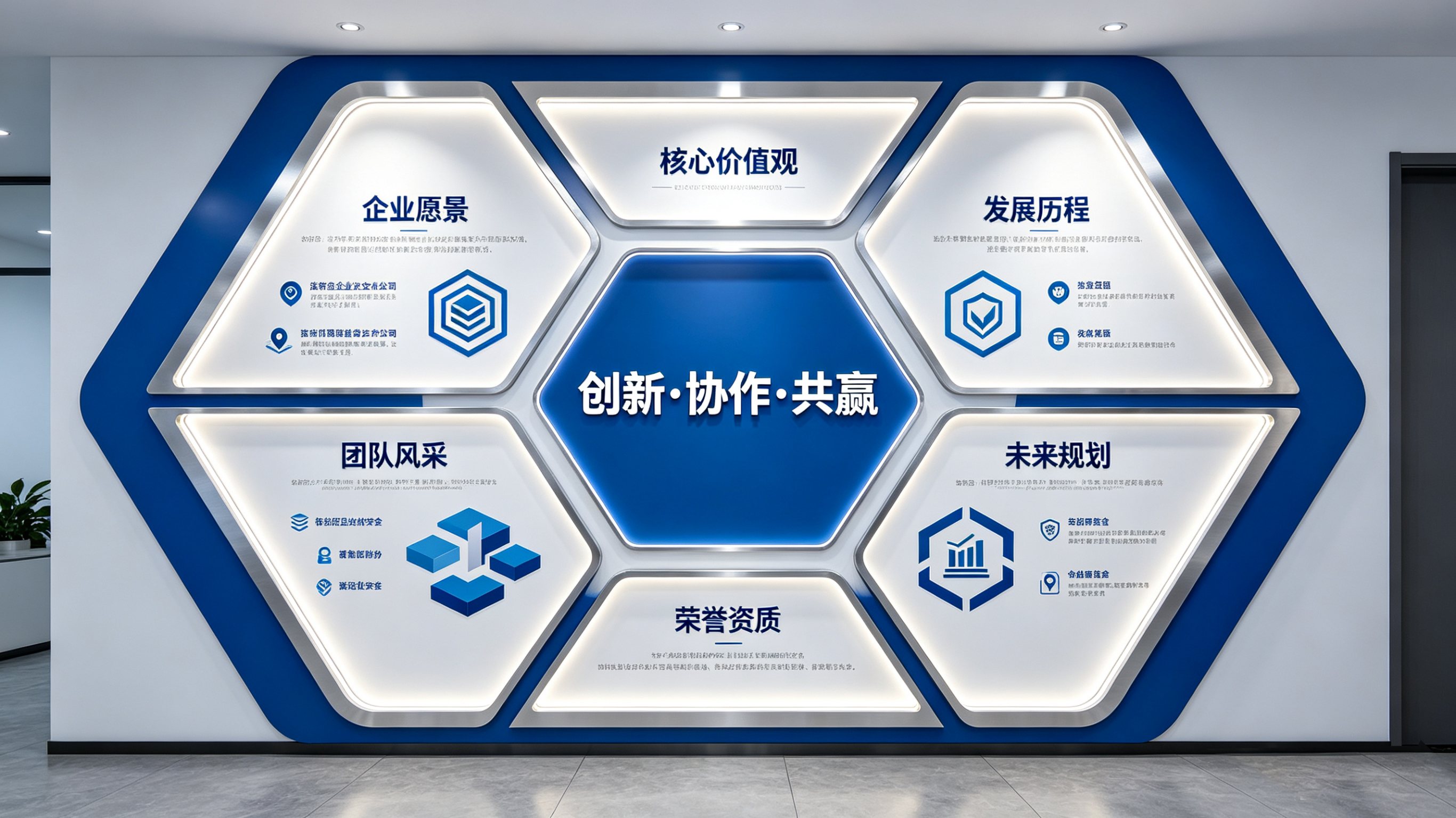 修水企业文化墙六边形避坑指南（新手常犯5个错误）